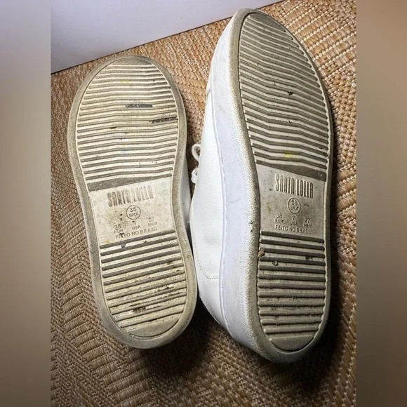 Santa Lolla Floater Lux White Sneakers,Tennis Shoes,Women's Size US 7 - Picture 7 of 11